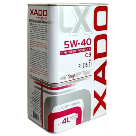 Motor oil XADO Atomic Oil 5W-40 C3 Luxury Drive (can 4 L)