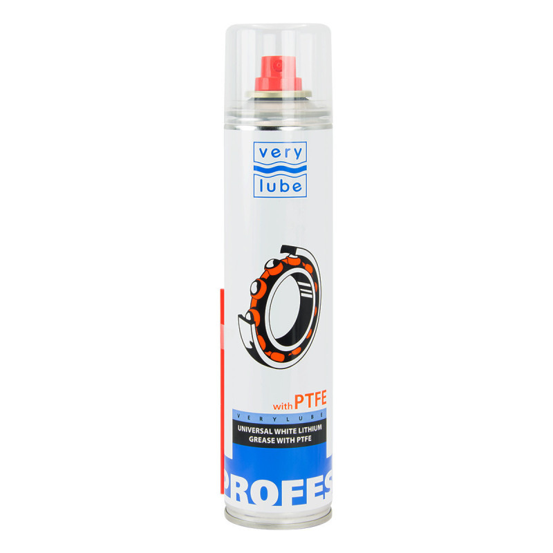 Universal white lithium grease with PTFE (aerosol can 320 ml)