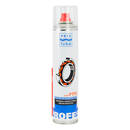 Universal white lithium grease with PTFE (aerosol can 320 ml)